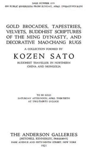 Gold Brocades, Tapestries, Velvets, Buddhist Scriptures of the Ming Dynasty, and Decorative Mao-Chang Rugs 10899459